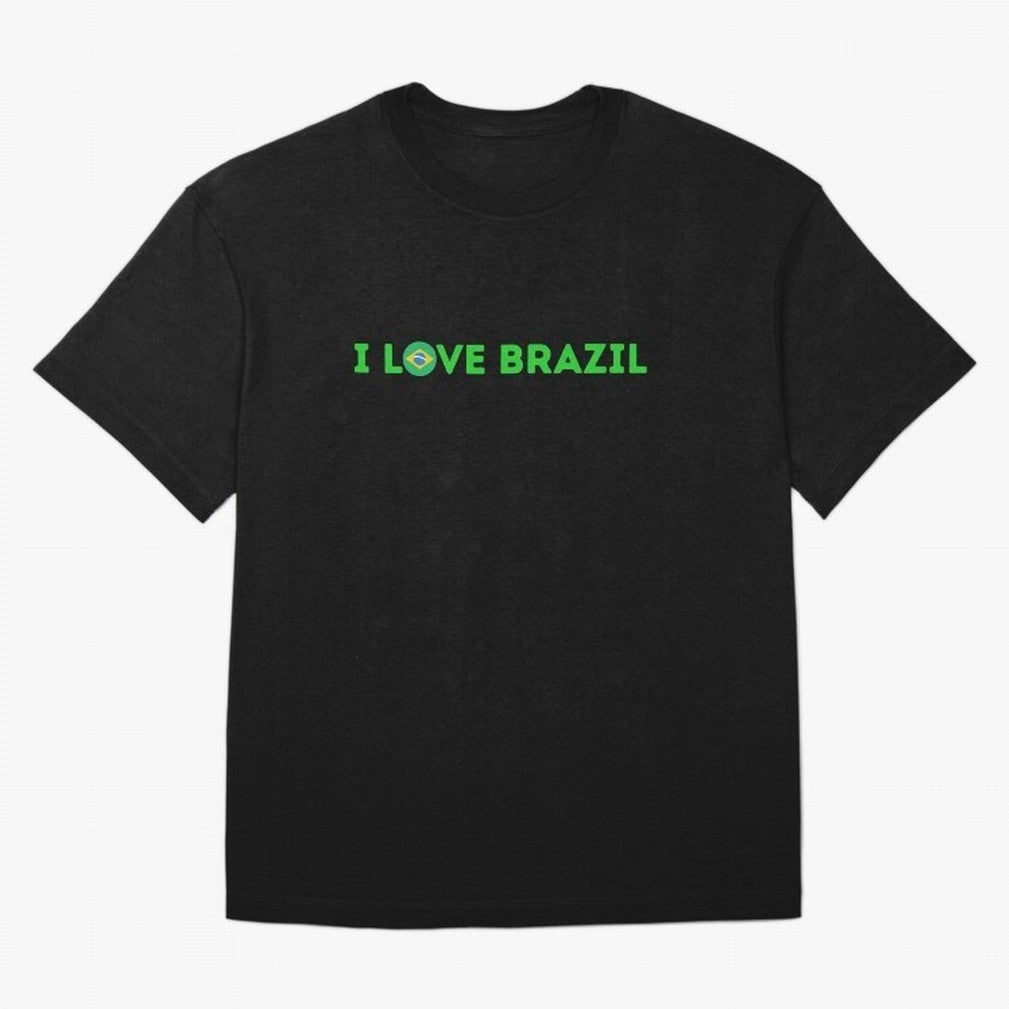 Art I love Brazil Classic T-Shirt Stand Out with Spirit from the FIFA World Cup 2026 Journey through Mbappe Highlights, Argentina Pride, Worldwide Fan Energy, Dramatic Goals, Stadium Lights and Championship Celebrations; Built for Supporters