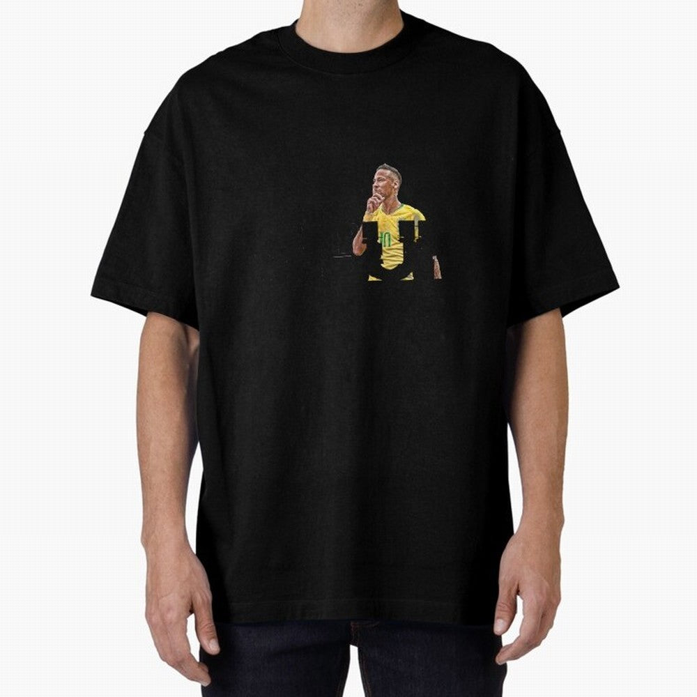 NEYMAR NEVER GIVE UP Classic T-Shirt Celebrate Supporters United by FIFA World Cup 2026 USA Canada Mexico for Fans of CR7 and England, France and Netherlands, Bringing Soccer Culture, Superstar Moments, National Team Dreams and Competitive Fire;
