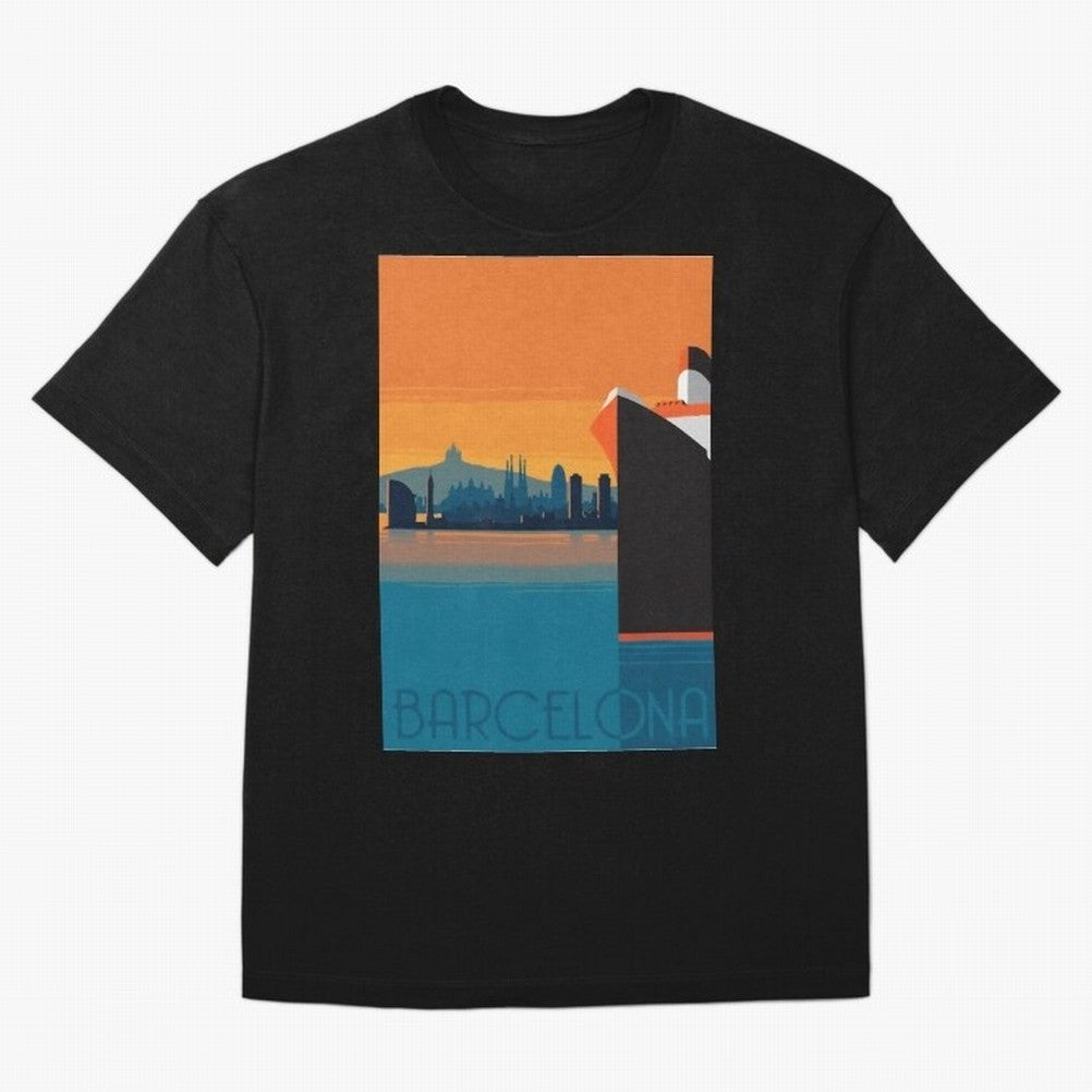 Barcelona Spain Travel Classic T-Shirt Feel the Trophy Chase of Match Day Hype around FIFA World Cup 2026 Group Stage, CR7 and Messi, England and Germany, Tournament Hype, Historic Matchups, Family Viewing Parties and Global Sports Pride; Perfect