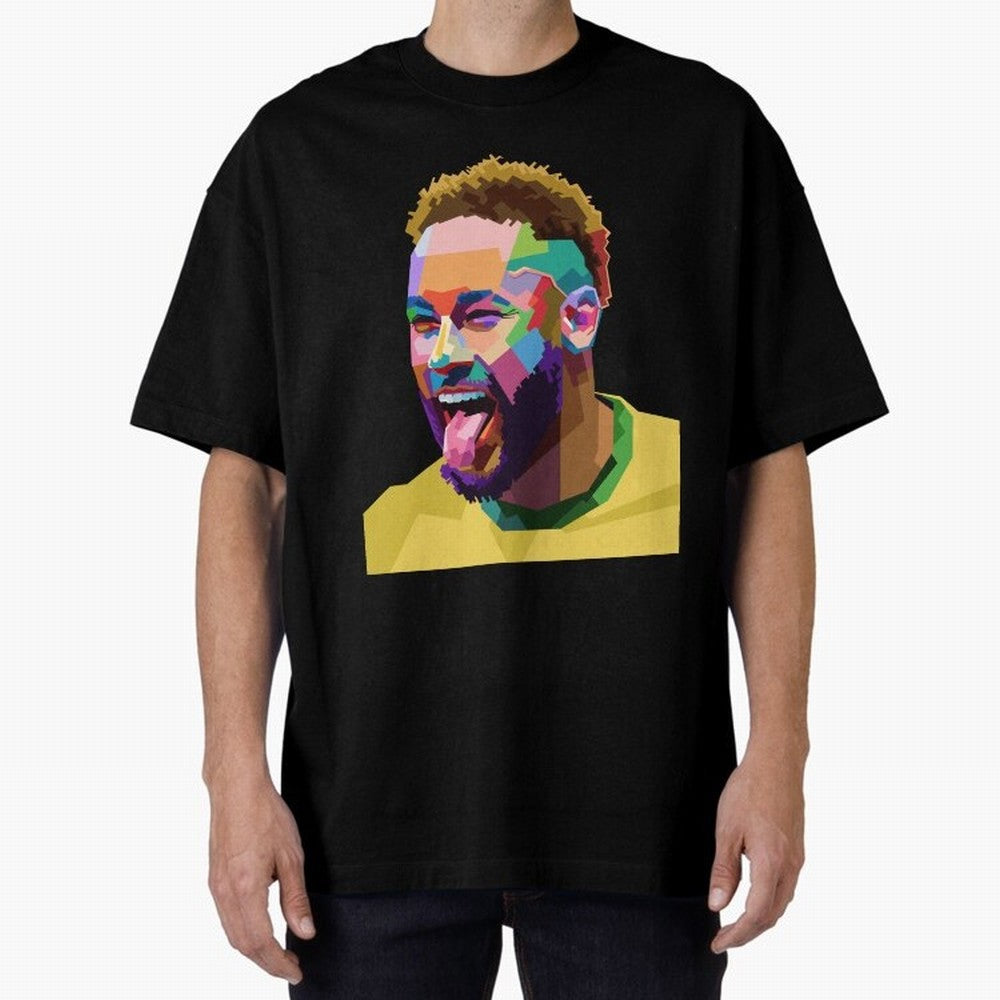 Neymar Brazil Squad Team Pop Art Classic T-Shirt Show Your Love for the FIFA World Cup 2026 USA Canada Mexico Journey through Messi, Neymar and Mbappe Highlights, Brazil, Portugal and Argentina Pride, Champion Mindset, Group Stage Buzz, Knockout