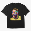 Neymar Brazil Squad Team Pop Art Classic T-Shirt Show Your Love for the FIFA World Cup 2026 USA Canada Mexico Journey through Messi, Neymar and Mbappe Highlights, Brazil, Portugal and Argentina Pride, Champion Mindset, Group Stage Buzz, Knockout