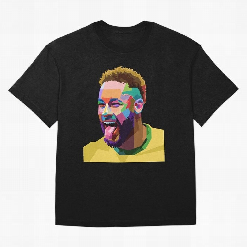 Neymar Brazil Squad Team Pop Art Classic T-Shirt Show Your Love for the FIFA World Cup 2026 USA Canada Mexico Journey through Messi, Neymar and Mbappe Highlights, Brazil, Portugal and Argentina Pride, Champion Mindset, Group Stage Buzz, Knockout