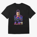 Neymar - Neon T-Shirt Essential T-Shirt Relive the FIFA World Cup 2026 Journey through Haaland and Mbappe Highlights, Argentina and Brazil Pride, Champion Mindset, Group Stage Buzz, Knockout Tension and Passionate Fan Culture; Perfect for