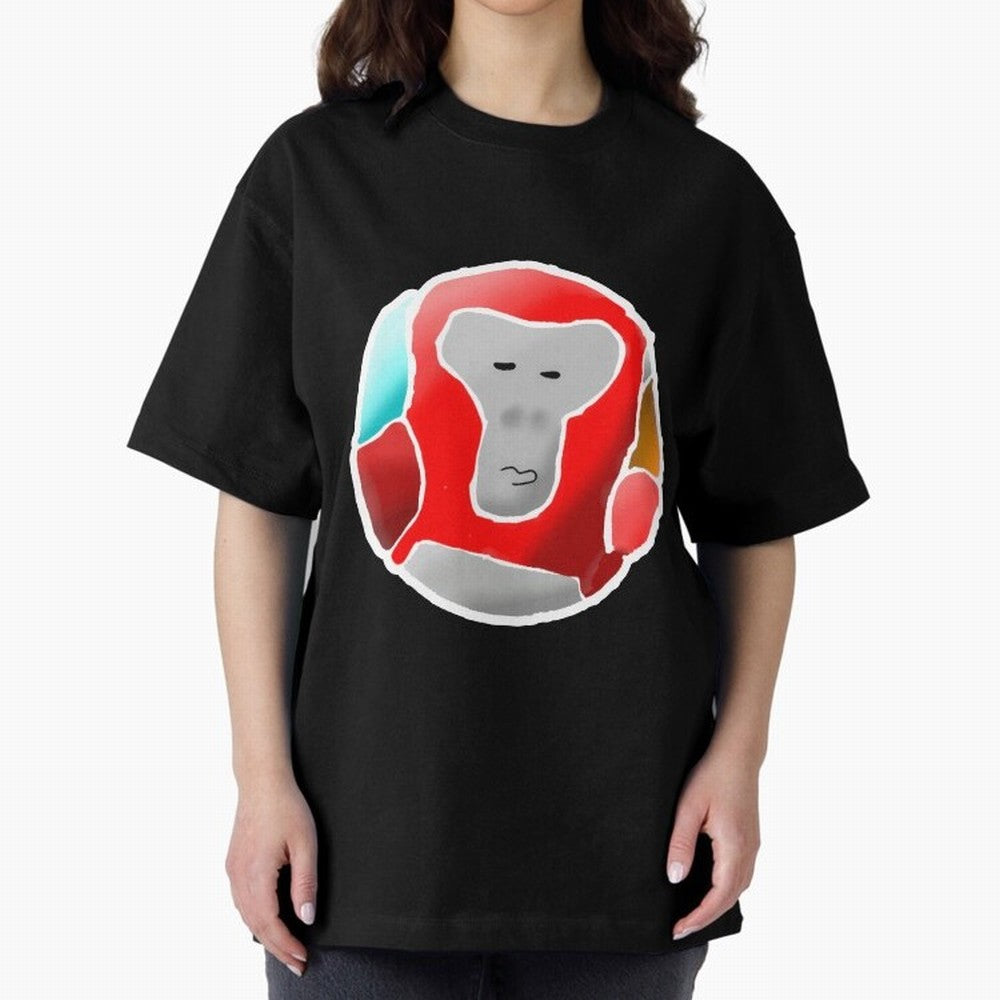 Gorilla Tag red soccer ball Gorilla Oversized T-Shirt Celebrate Fan Favorites in Global Football Passion for FIFA World Cup 2026, Driven by Mbappe and Neymar, Argentina and Brazil, Retro Football Energy, Iconic Rivalries, Trophy Chase Drama and