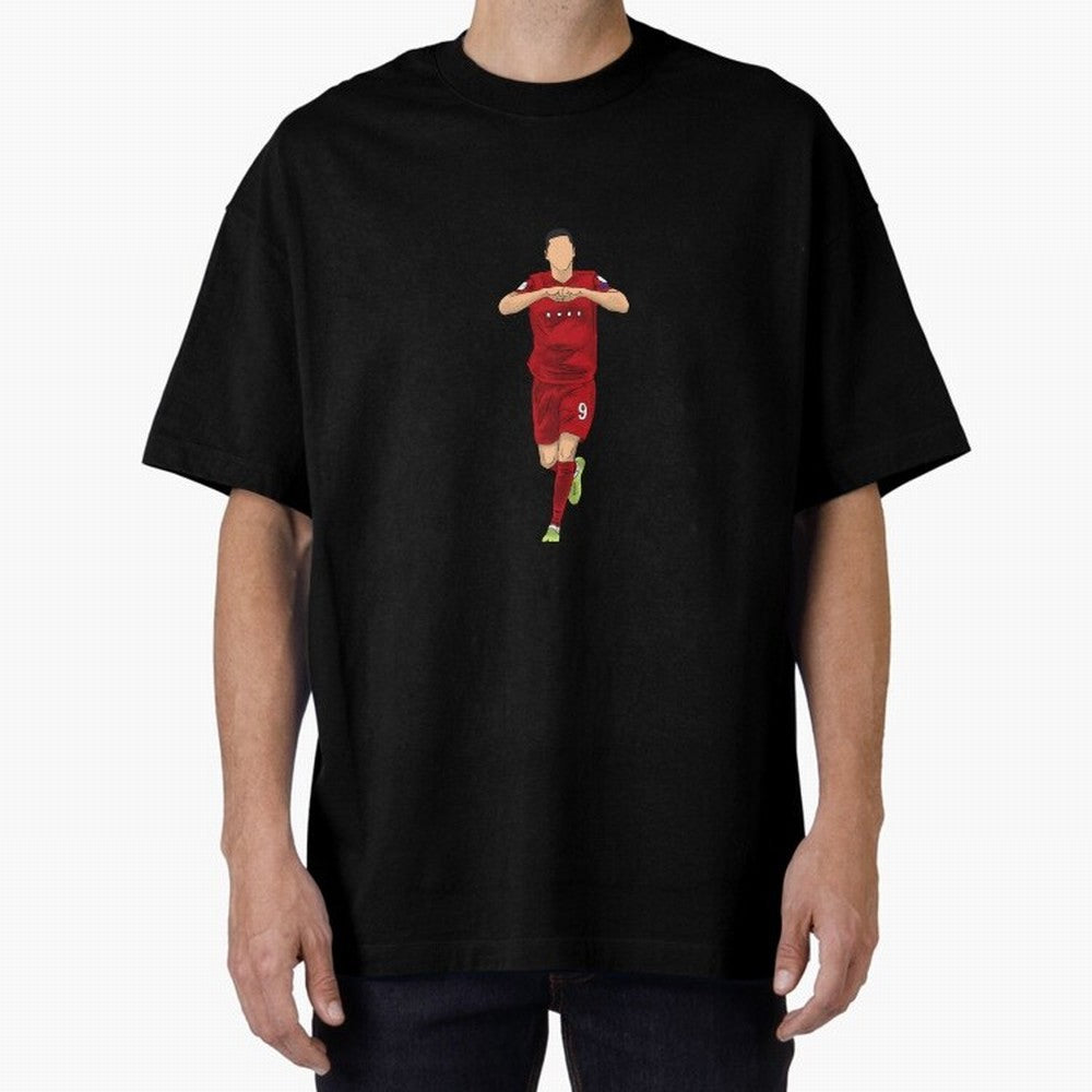 Celebration Oversized T-Shirt Bring World Football Passion into FIFA World Cup 2026 USA Canada Mexico Featuring Haaland and Mbappe, Spain Energy, Championship Spirit, Famous Goals, Roaring Crowds and International Football Unity; Created for Match