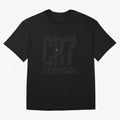 cr7 art 2 Oversized T-Shirt Celebrate the Road through Match Day Hype around FIFA World Cup 2026, Neymar, England and Germany, Global Supporter Spirit, Legendary Goals, National Colors and Tournament Celebration; Made for Die Hard Supporters,