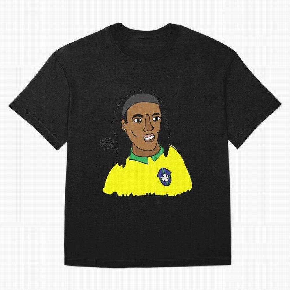Ronaldinho Brazil Football Ball Life Classic T-Shirt Get Ready for Global Football Passion for FIFA World Cup 2026, Made for Neymar, Haaland and Cristiano Ronaldo, France, Sports Nostalgia, International Competition, Famous Players and