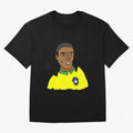 Ronaldinho Brazil Football Ball Life Classic T-Shirt Get Ready for Global Football Passion for FIFA World Cup 2026, Made for Neymar, Haaland and Cristiano Ronaldo, France, Sports Nostalgia, International Competition, Famous Players and