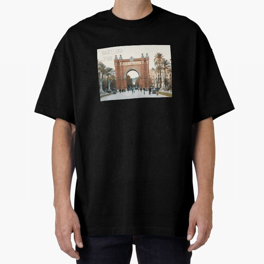 Barcelona Print Classic T-Shirt Celebrate the Biggest Stage of the FIFA World Cup 2026 Group Stage Journey through Messi, Neymar and Mbappe Highlights, England and Germany Pride, Worldwide Fan Energy, Dramatic Goals, Stadium Lights and Championship