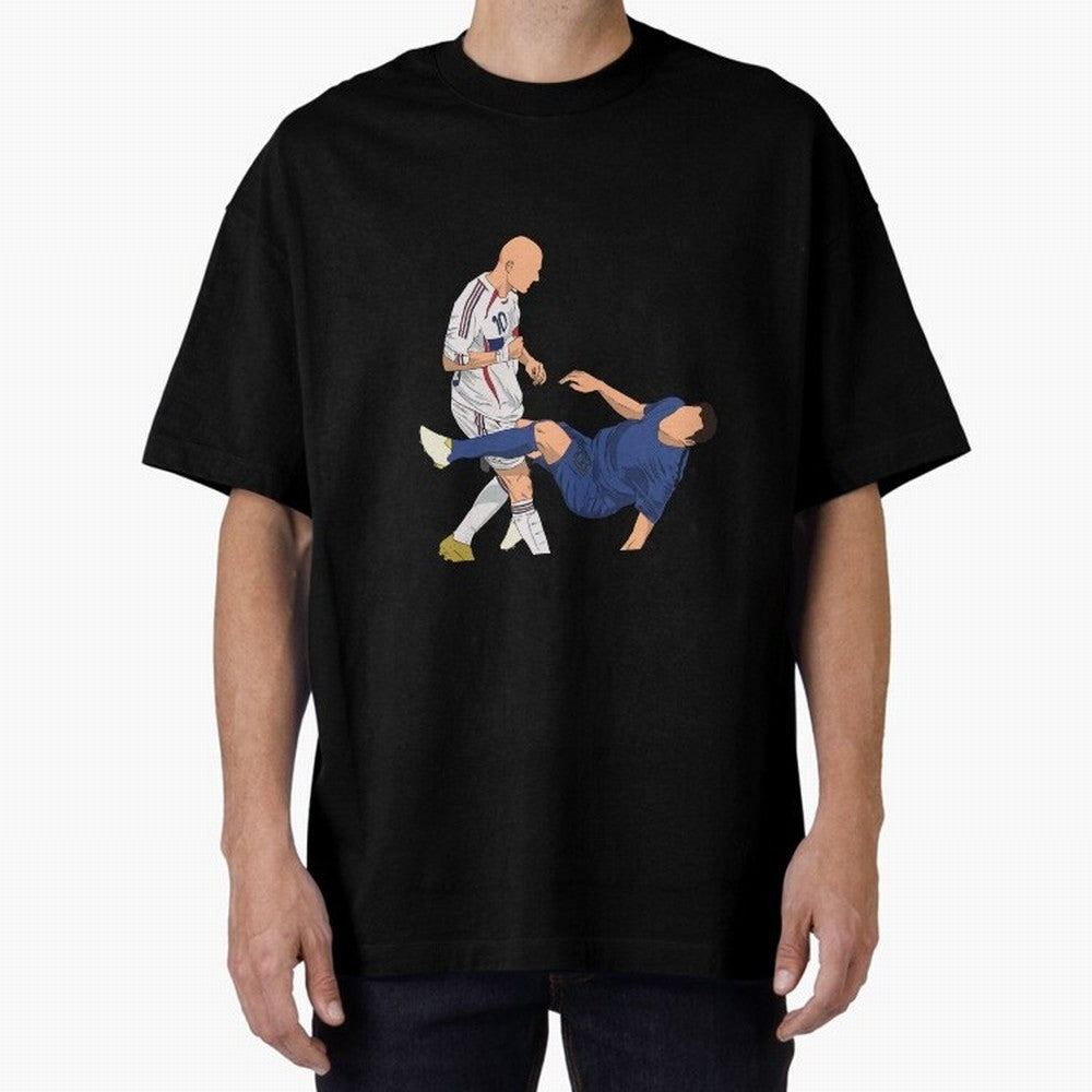 Manimal Oversized T-Shirt Support Iconic Players in FIFA World Cup 2026 Group Stage Celebrating Mbappe and Neymar, Argentina, France and Brazil Energy, Goal Celebration Energy, Supporter Heritage, Football Icons and Worldwide Tournament Joy; Ideal