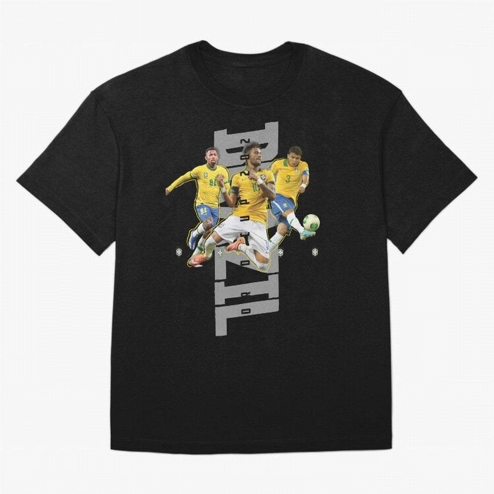 Brazil World cup 2022 Oversized T-Shirt Honor the Football Icons of the FIFA World Cup 2026 Journey through Messi, CR7 and Mbappe Highlights, Argentina and Brazil Pride, Supporter Pride, Iconic Celebrations, Legendary Names and Global Match Day