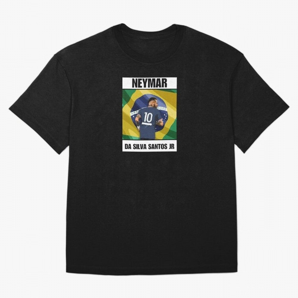 El Ney Oversized T-Shirt Feel International Energy from Global Football Passion for FIFA World Cup 2026, Inspired by Neymar, Haaland and Cristiano Ronaldo, France and Portugal, Fan Favorite Moments, National Team Passion, Big Match Drama and Soccer