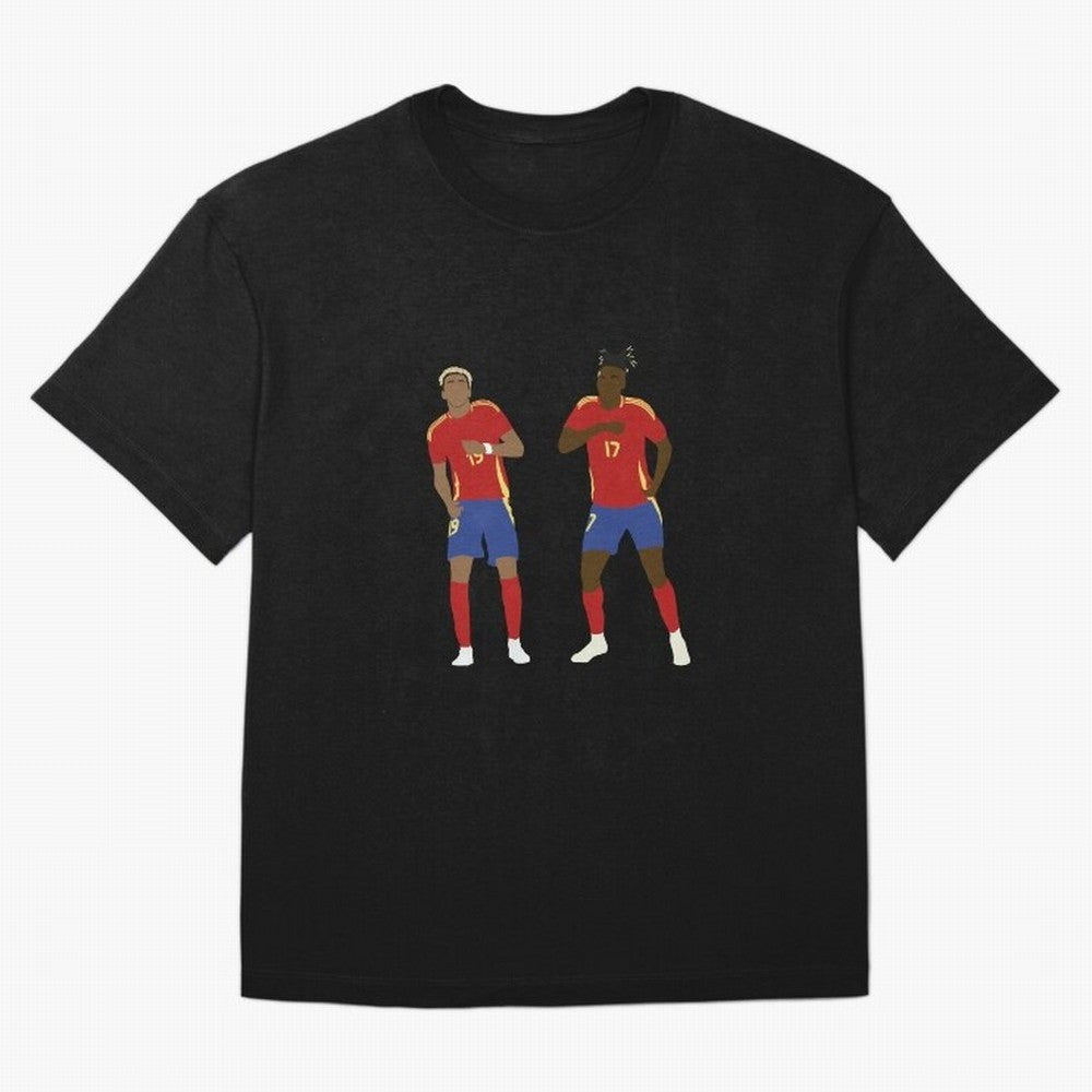 Yamal and Williams Dance Duo Oversized T-Shirt Show Support during the FIFA World Cup 2026 USA Canada Mexico Journey through Neymar Highlights, England and Germany Pride, Match Day Excitement, Supporter Culture, Golden Goals and Global Football
