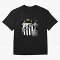 Santos Of Brazil With The Libertadores Cup Oversized T-Shirt Support the Legends of FIFA World Cup 2026 Group Stage for Fans of Neymar, Haaland and Cristiano Ronaldo and England and Germany, Bringing Vintage Soccer Flavor, Modern Football Stars,