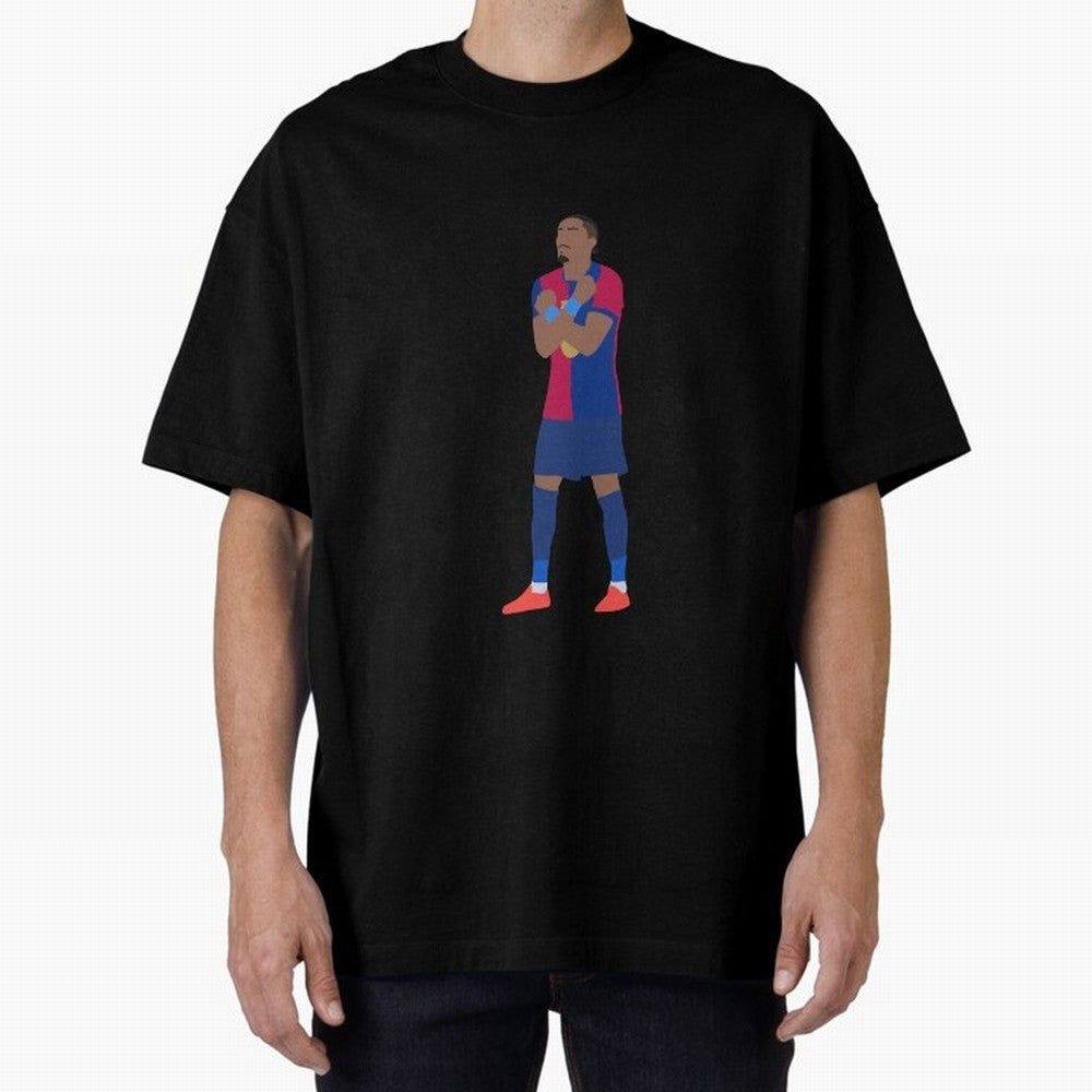 Raphinha Barcelona Celebration Classic T-Shirt Join Supporters Worldwide for Global Football Passion for FIFA World Cup 2026, Inspired by Messi, Neymar and Mbappe, England, Football Passion, Legendary Performances, Festival Vibes and Supporter