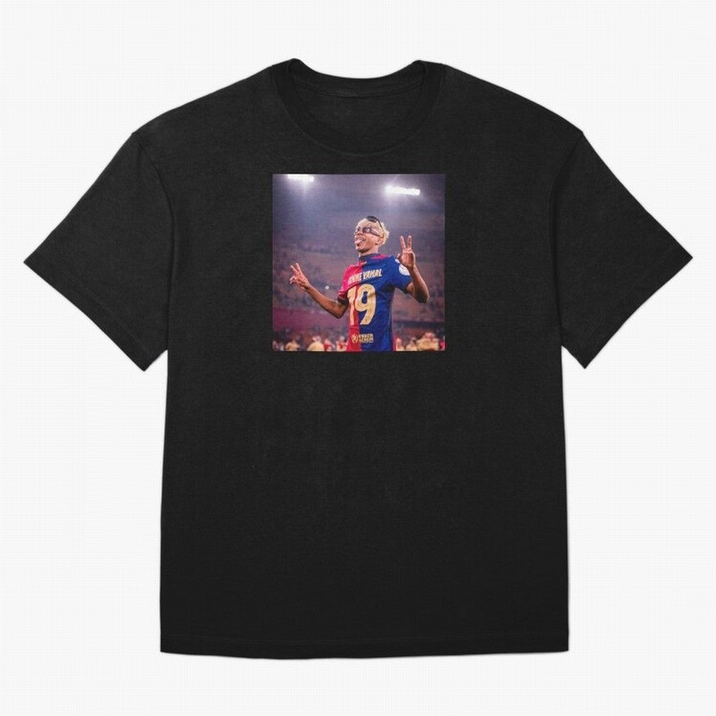 Lamine Yamal Oversized T-Shirt Honor Football Greatness during the FIFA World Cup 2026 Journey through Cristiano Ronaldo, Haaland and CR7 Highlights, Portugal, Spain and Germany Pride, Sports Nostalgia, International Competition, Famous Players and