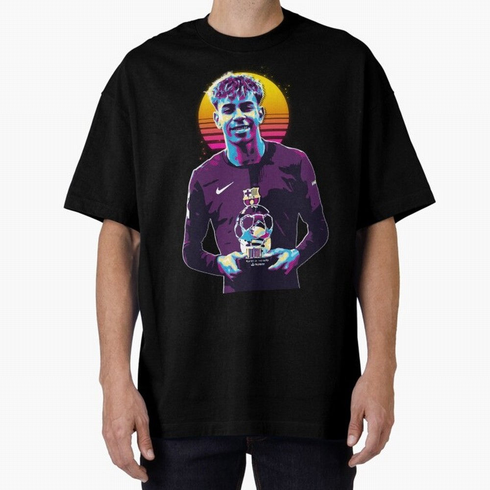 Lamine Yamal holding the trophy Classic T-Shirt Get Ready for Global Football Passion for FIFA World Cup 2026 USA Canada Mexico, Capturing Cristiano Ronaldo, England, France and Netherlands, Stadium Memories, Football Loyalty, International Chants
