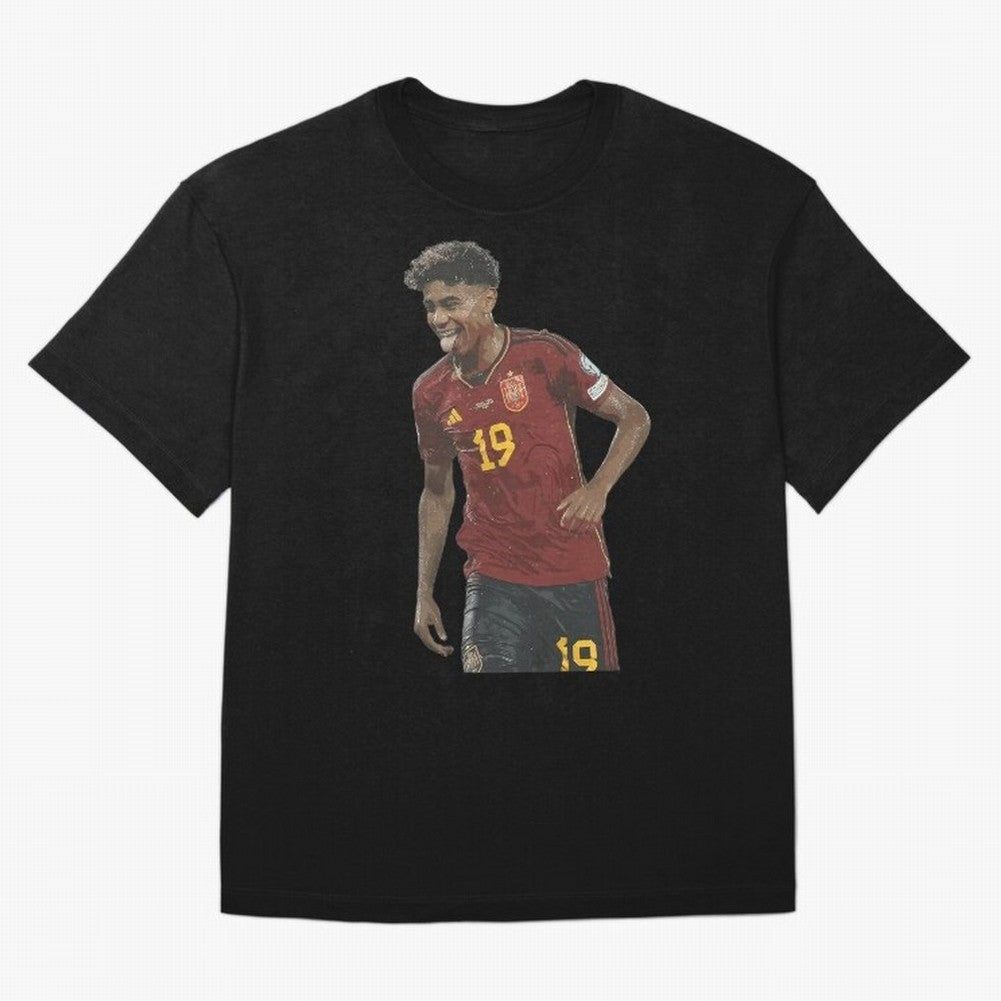 Lamine Yamal Oversized T-Shirt Create FIFA World Cup 2026 Group Stage Spirit, Made for Portugal, Cristiano Ronaldo, Haaland and CR7, Football Festival Excitement, Trophy Ambitions, Country Rivalries and Star Player Buzz; Made for Collectors Who