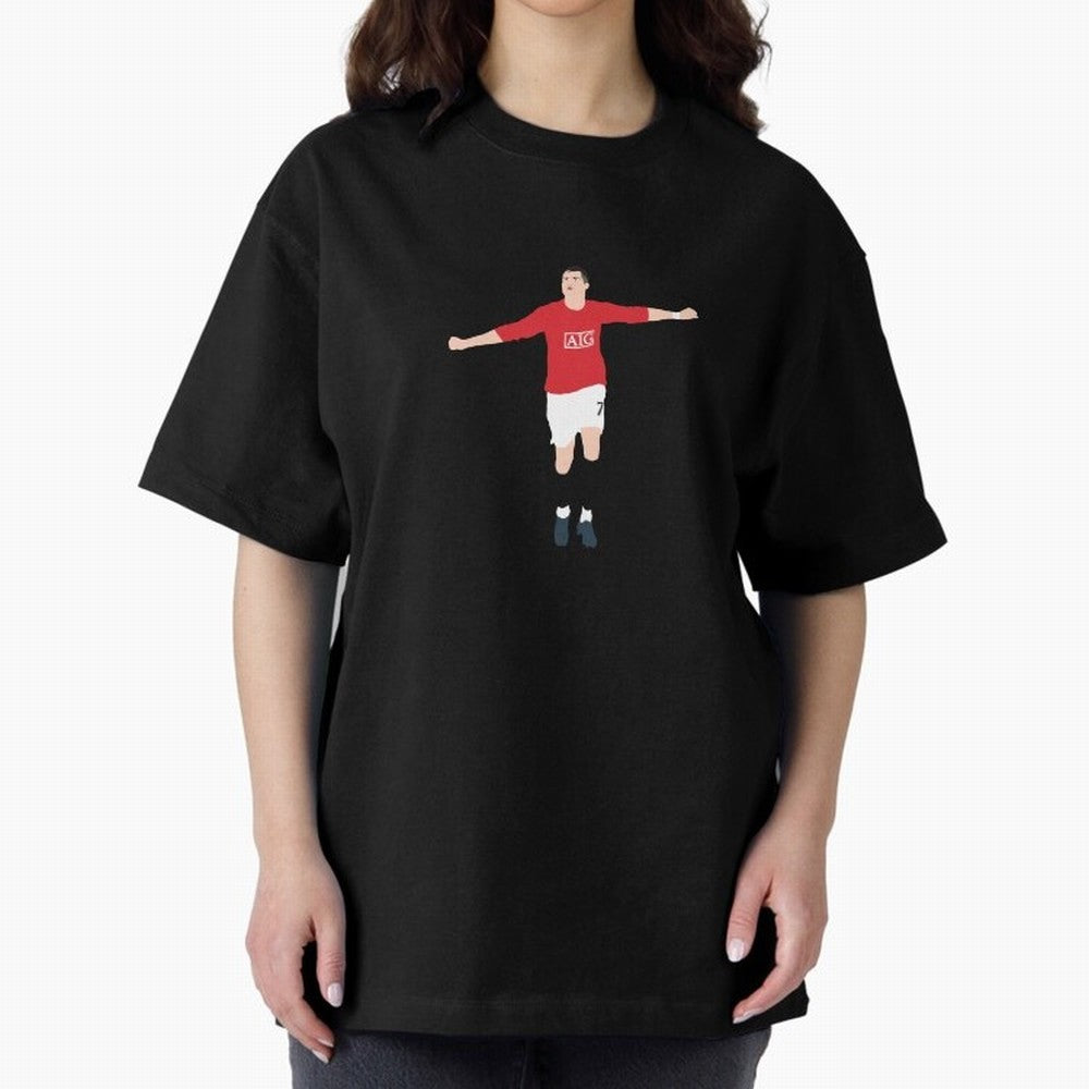Vintage Cristiano Ronaldo Oversized T-Shirt Celebrate the Magic of FIFA World Cup 2026 USA Canada Mexico with Haaland, England and Germany Energy, Match Day Excitement, Supporter Culture, Golden Goals and Global Football Passion; Ideal for Football