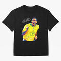 Ronaldo 9 Wpap Pop Art Oversized T-Shirt Bring Bold Fan Energy to Match Day Hype around FIFA World Cup 2026 Group Stage, Mbappe, Portugal, Spain and Germany, Vintage Soccer Flavor, Modern Football Stars, National Flags and Final Night Emotion;