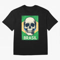 Brasil Classic T-Shirt Feel the Trophy Chase of Global Football Passion for FIFA World Cup 2026, Centered on Messi, Neymar and Mbappe, Brazil, Portugal and Argentina, Football Festival Excitement, Trophy Ambitions, Country Rivalries and Star Player