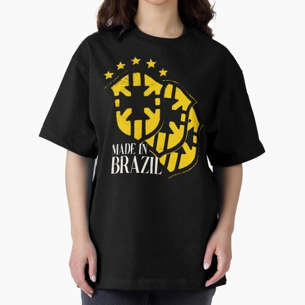 Design Made in Brazil Classic T-Shirt Remember Iconic Moments from FIFA World Cup 2026 for Fans of Mbappe and Neymar and Spain and Netherlands, Bringing Supporter Pride, Iconic Celebrations, Legendary Names and Global Match Day Energy; Created for