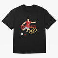 Ronaldo Football Icon Oversized T-Shirt Represent Match Day Hype around FIFA World Cup 2026, Messi, Neymar and Mbappe, France and Portugal, Stadium Memories, Football Loyalty, International Chants and Championship Tradition; Perfect for People Who