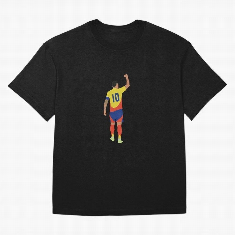 James Rodr¨ªguez Colombia Captain Classic T-Shirt Honor Football Greatness during FIFA World Cup 2026 Spirit, Made for France, Mbappe, Goal Celebration Energy, Supporter Heritage, Football Icons and Worldwide Tournament Joy; Ideal for Fans Who