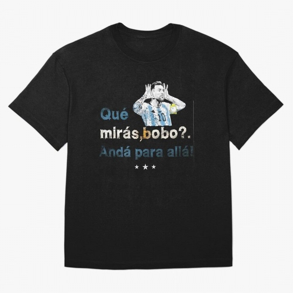 Que Miras Bobo? Classic T-Shirt Join Supporters Worldwide for FIFA World Cup 2026 Spirit, Capturing Netherlands, CR7, Tournament Hype, Historic Matchups, Family Viewing Parties and Global Sports Pride; Built for Supporters Chasing Trophy Dreams,