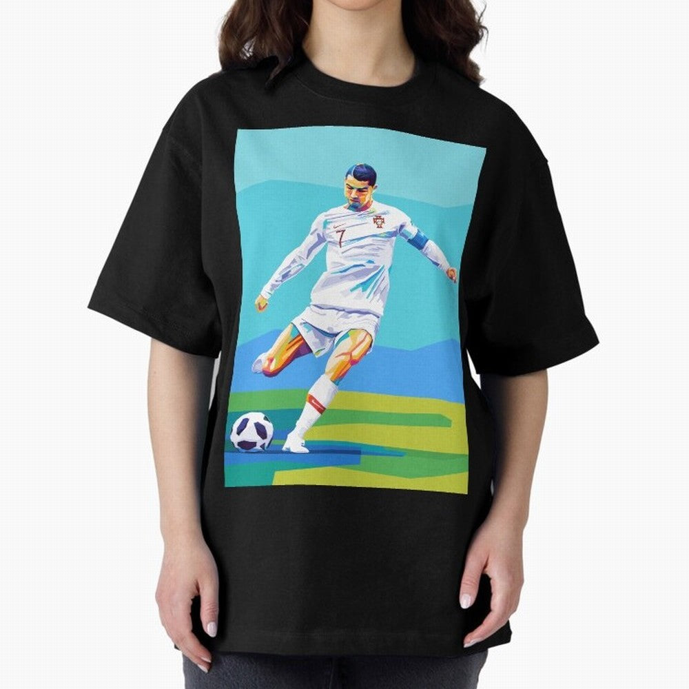 Cristiano Ronaldo Wpap Art Classic T-Shirt Build FIFA World Cup 2026 USA Canada Mexico Driven by Haaland, England and Germany Energy, Match Day Excitement, Supporter Culture, Golden Goals and Global Football Passion; Built for Supporters Chasing