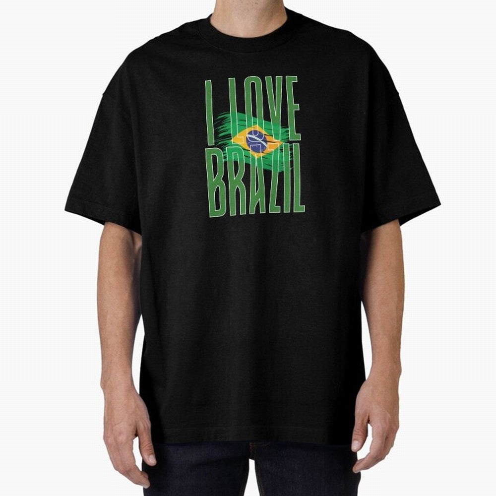 Art I Love BRAZIL Classic T-Shirt Join Global Football Passion for FIFA World Cup 2026 USA Canada Mexico, with Mbappe, England, France and Netherlands, Football Passion, Legendary Performances, Festival Vibes and Supporter Community; Made for