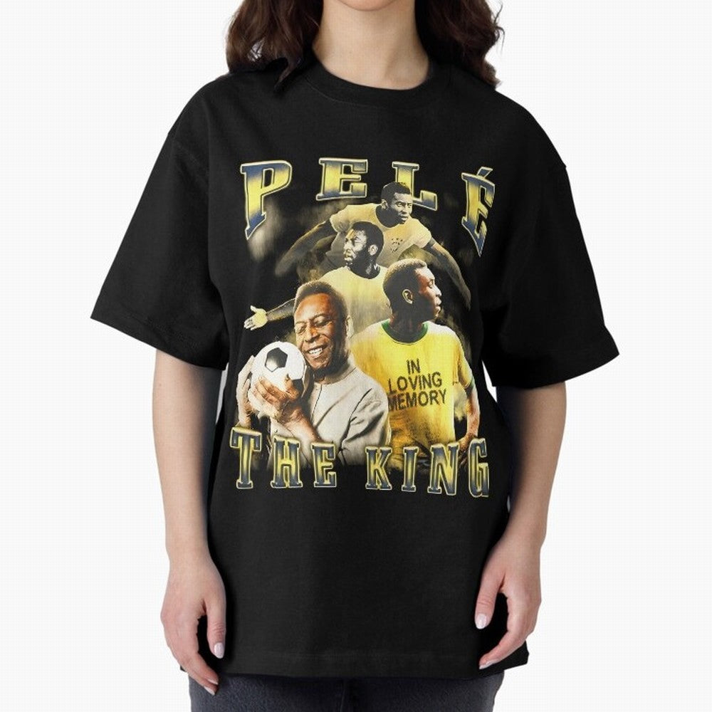 Pele Legend Essential T-Shirt Show Match Day Excitement for FIFA World Cup 2026 USA Canada Mexico Spirit, Made for England and Germany, Messi, Championship Spirit, Famous Goals, Roaring Crowds and International Football Unity; Ideal for Fans Who