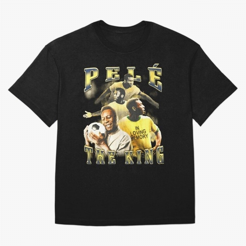 Pele Legend Essential T-Shirt Show Match Day Excitement for FIFA World Cup 2026 USA Canada Mexico Spirit, Made for England and Germany, Messi, Championship Spirit, Famous Goals, Roaring Crowds and International Football Unity; Ideal for Fans Who