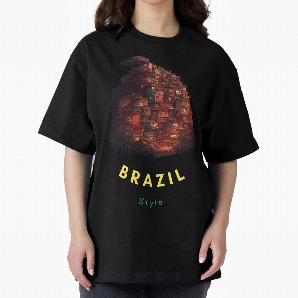 Brazil Style, Japanese Architecture Classic T-Shirt Bring World Football Passion into FIFA World Cup 2026 Highlighting Neymar, Haaland and Cristiano Ronaldo, Brazil Energy, Retro Football Energy, Iconic Rivalries, Trophy Chase Drama and Stadium