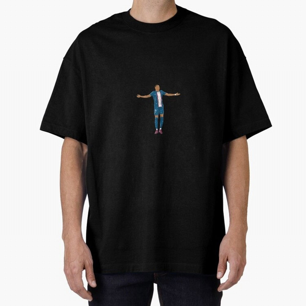 Kylian Mbappe Minimalist Classic T-Shirt Celebrate Soccer Greatness during FIFA World Cup 2026 Celebrating Cristiano Ronaldo, Haaland and CR7, Argentina, France and Brazil Energy, Goal Celebration Energy, Supporter Heritage, Football Icons and
