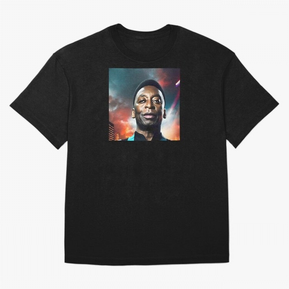 Pele Classic T-Shirt Cheer for FIFA World Cup 2026 Made for Haaland, Brazil Energy, Match Day Excitement, Supporter Culture, Golden Goals and Global Football Passion; Made for Die Hard Supporters, Soccer Lovers, Game Day Photos and International
