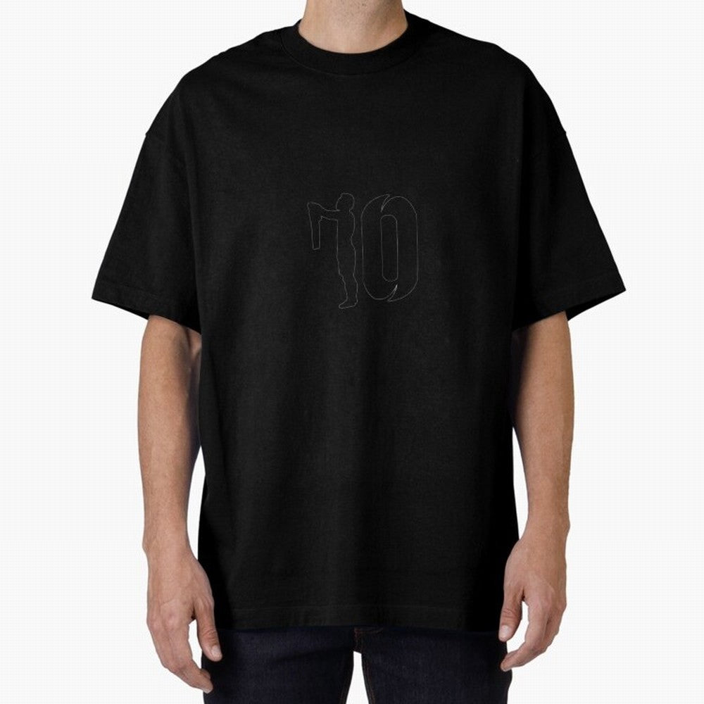 Messix10xGOAT Oversized T-Shirt Join the Countdown to Match Day Hype around FIFA World Cup 2026 USA Canada Mexico, Haaland, England and Germany, Soccer Culture, Superstar Moments, National Team Dreams and Competitive Fire; Ideal for Football Dads,