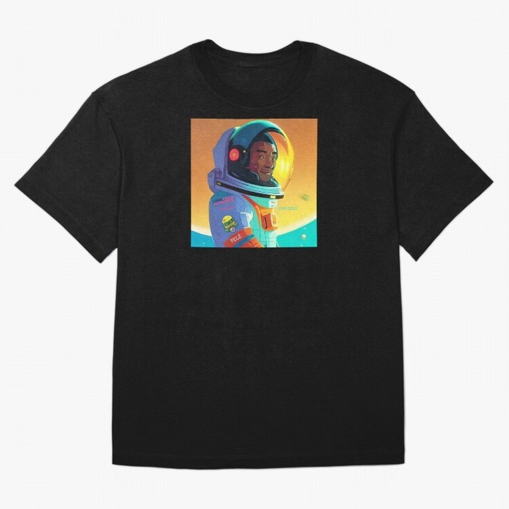 Pele in space looking game Classic T-Shirt Relive Legendary Nights from FIFA World Cup 2026 Group Stage Connected to Messi and Cristiano Ronaldo, Netherlands Energy, Vintage Soccer Flavor, Modern Football Stars, National Flags and Final Night