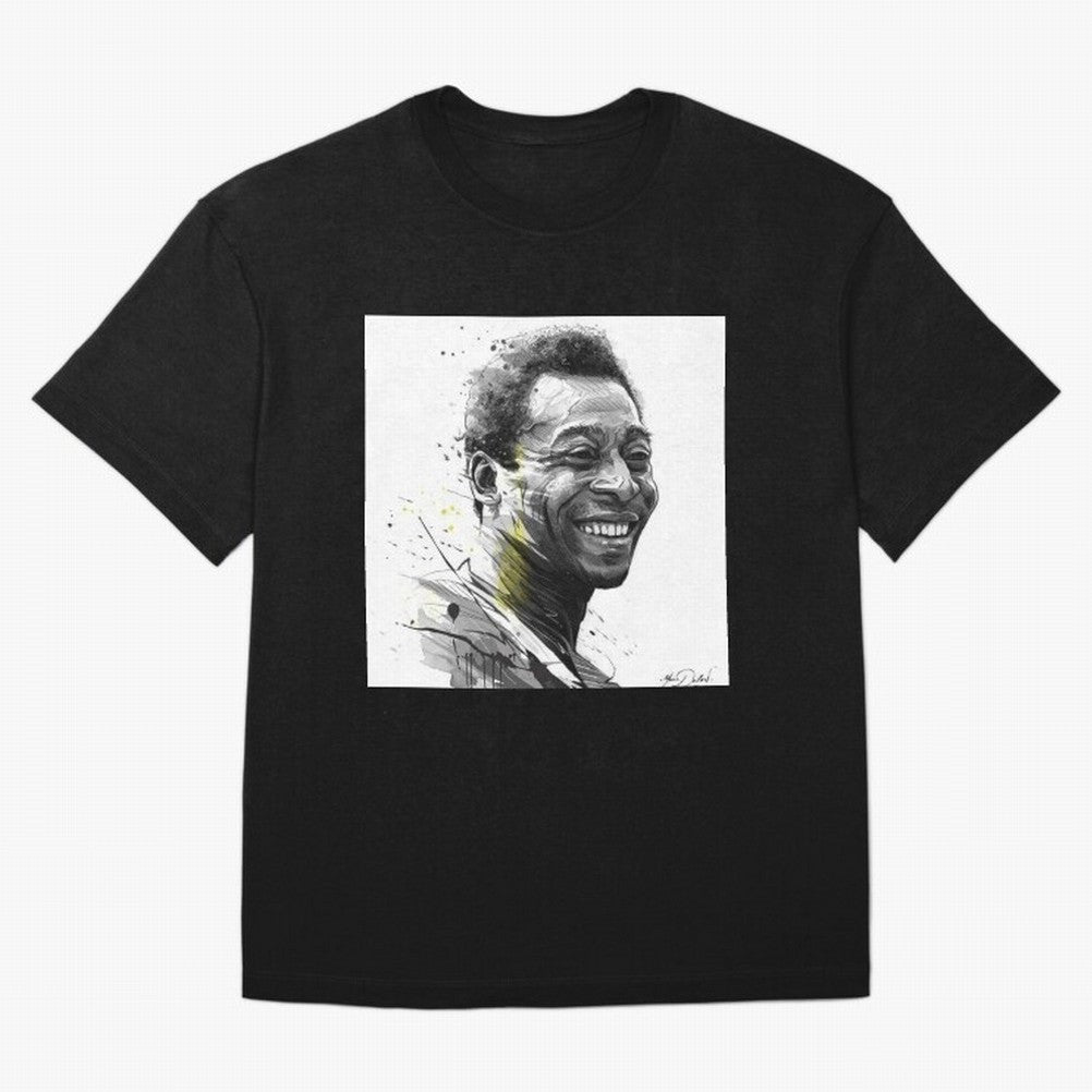 Pel¨¦ Classic T-Shirt Fuel Match Day Hype around FIFA World Cup 2026 USA Canada Mexico, Neymar, Spain and Netherlands, Sports Nostalgia, International Competition, Famous Players and Unforgettable Victories; Created for Match Day Parties, Soccer