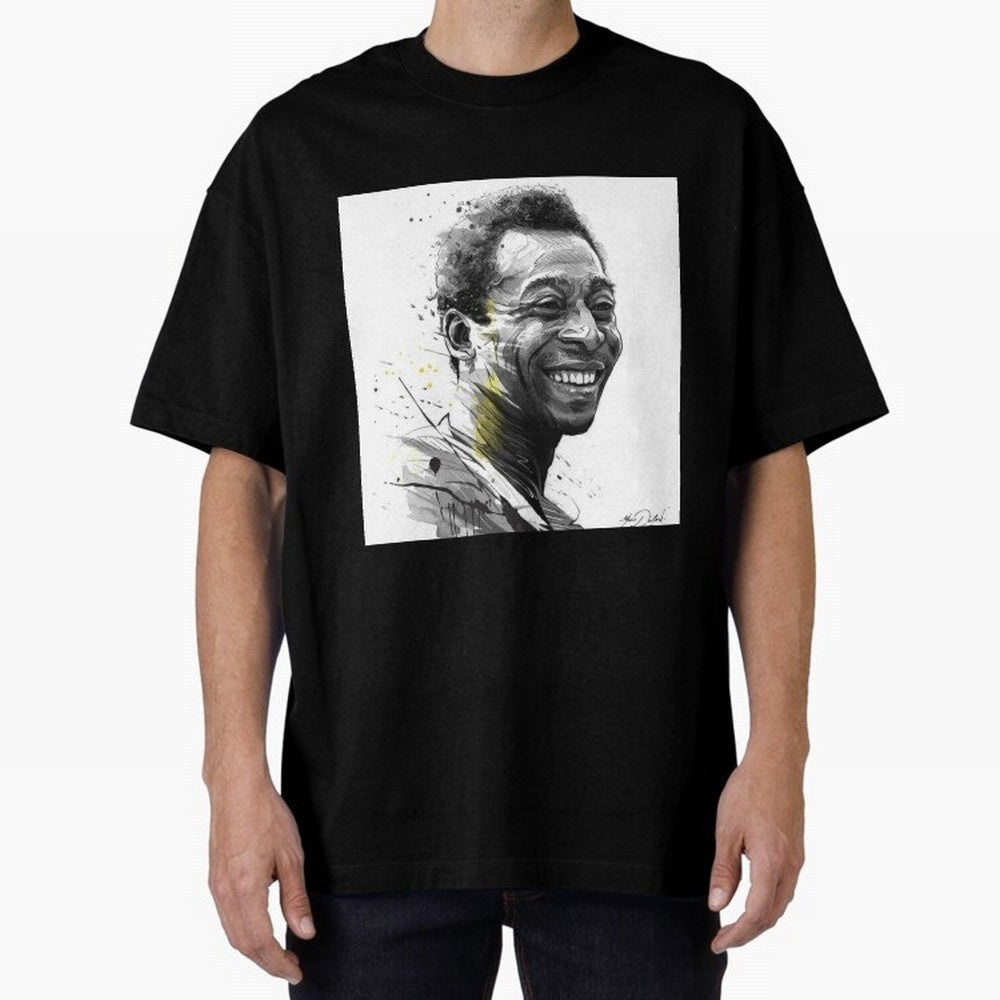 Pel¨¦ Classic T-Shirt Fuel Match Day Hype around FIFA World Cup 2026 USA Canada Mexico, Neymar, Spain and Netherlands, Sports Nostalgia, International Competition, Famous Players and Unforgettable Victories; Created for Match Day Parties, Soccer