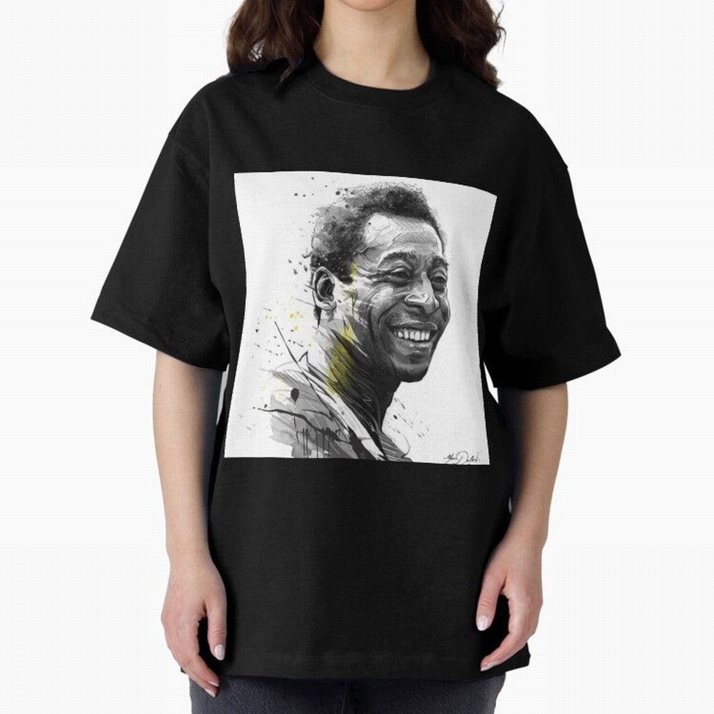 Pel¨¦ Classic T-Shirt Fuel Match Day Hype around FIFA World Cup 2026 USA Canada Mexico, Neymar, Spain and Netherlands, Sports Nostalgia, International Competition, Famous Players and Unforgettable Victories; Created for Match Day Parties, Soccer
