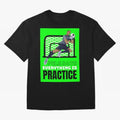 Pele Says Everything is Pratice Graphic Classic T-Shirt Share the FIFA World Cup 2026 Group Stage Journey through Mbappe and Neymar Highlights, France and Portugal Pride, Sports Nostalgia, International Competition, Famous Players and Unforgettable