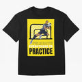 Pele Says Everything is Pratice Graphic Oversized T-Shirt Make Every Kick Count in FIFA World Cup 2026 USA Canada Mexico for Fans of Neymar, Haaland and Cristiano Ronaldo and Portugal, Bringing Fan Favorite Moments, National Team Passion, Big Match