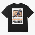 Pele Says Everything is Pratice Graphic Classic T-Shirt Feel the Trophy Chase of Match Day Hype around FIFA World Cup 2026 USA Canada Mexico, Messi, Neymar and Mbappe, Argentina, France and Brazil, Football Passion, Legendary Performances, Festival