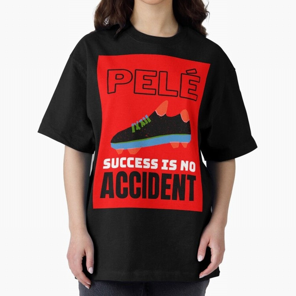 Pele Quote Success Is No Accident Graphic Classic T-Shirt Support Your Favorite Stars during FIFA World Cup 2026 USA Canada Mexico Built around Neymar, England and Germany Energy, Stadium Chants, National Pride, Trophy Dreams and Unforgettable