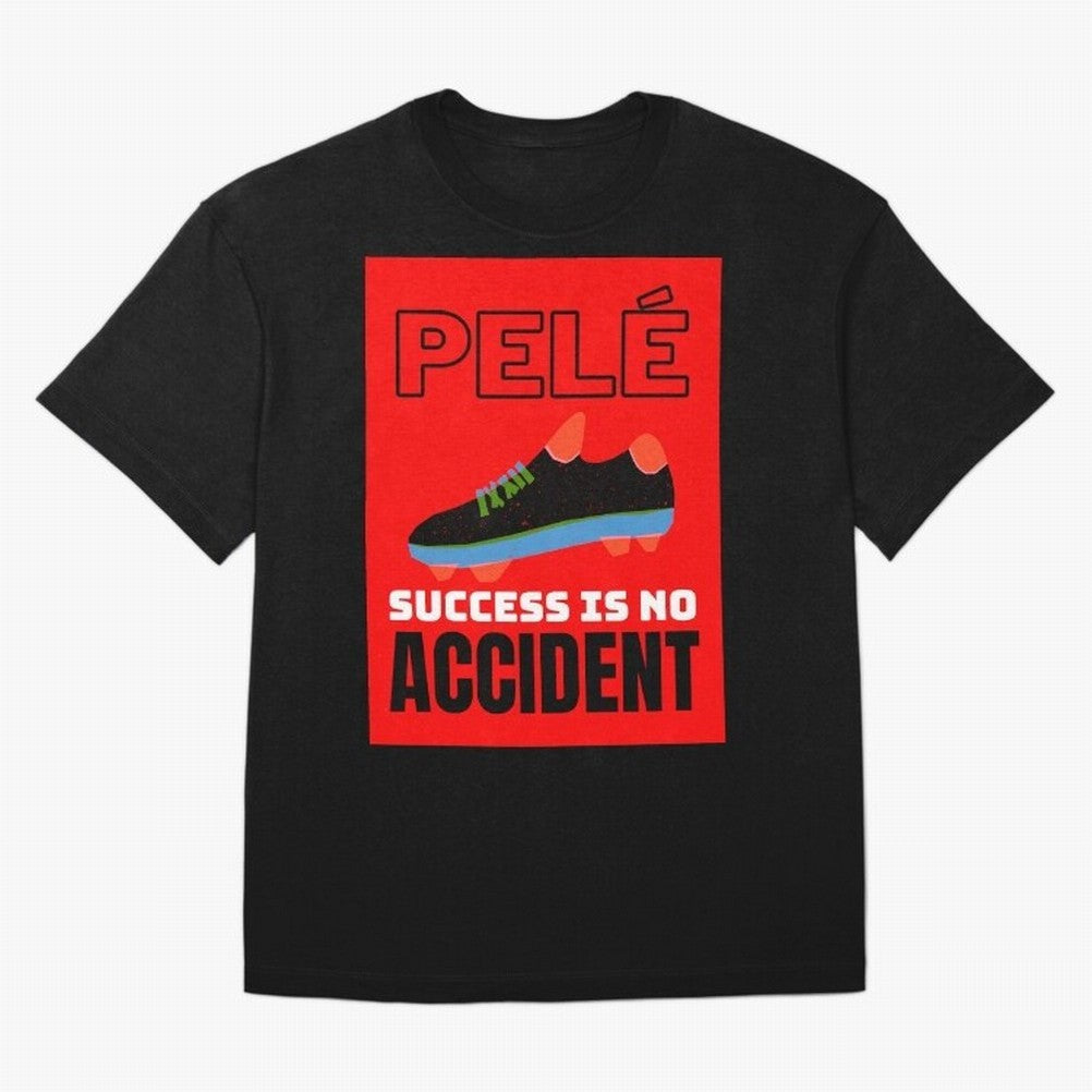 Pele Quote Success Is No Accident Graphic Classic T-Shirt Support Your Favorite Stars during FIFA World Cup 2026 USA Canada Mexico Built around Neymar, England and Germany Energy, Stadium Chants, National Pride, Trophy Dreams and Unforgettable