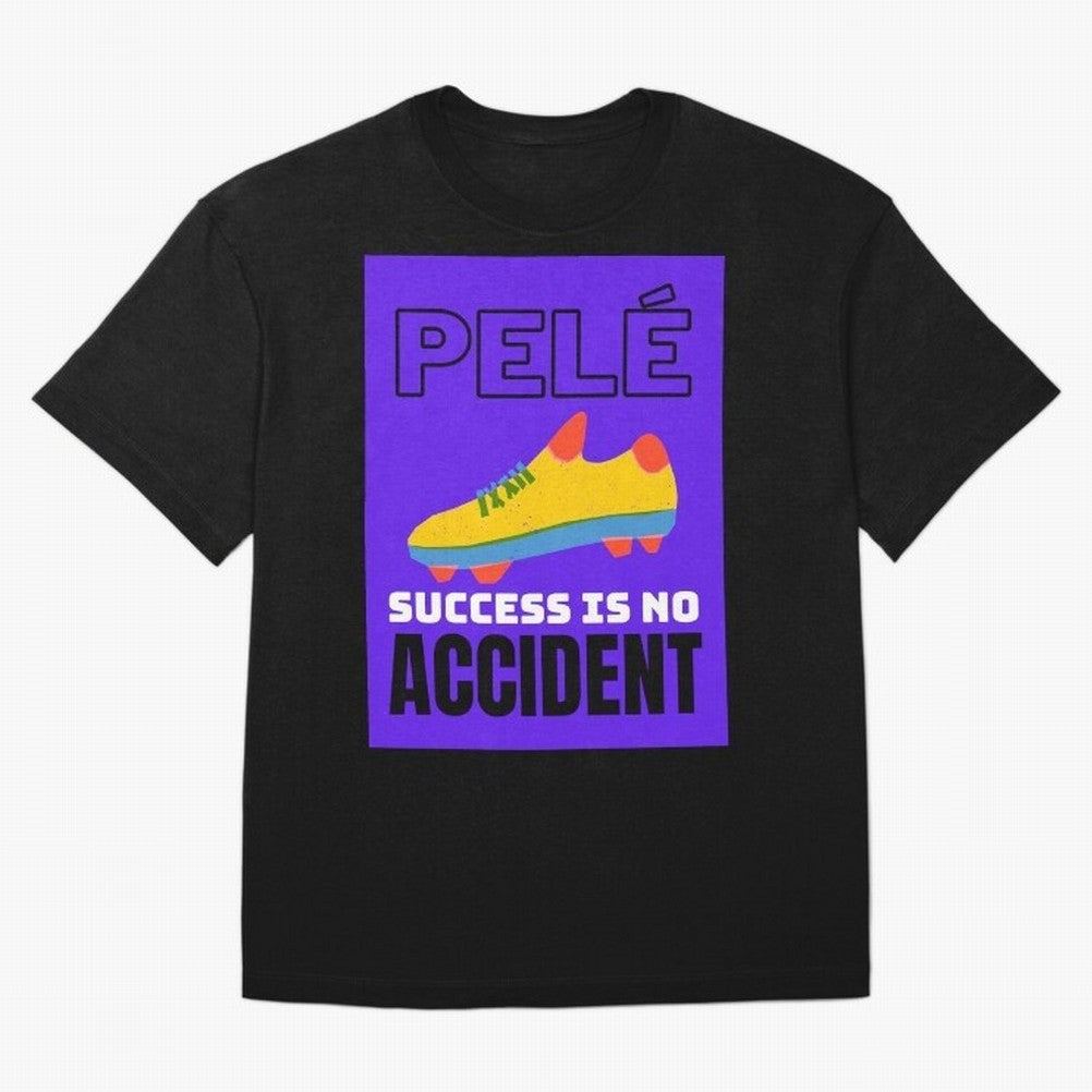 Pele Quote Success Is No Accident Graphic Classic T-Shirt Bring Legendary Rivalry Energy to the FIFA World Cup 2026 Journey through Mbappe Highlights, England Pride, Worldwide Fan Energy, Dramatic Goals, Stadium Lights and Championship