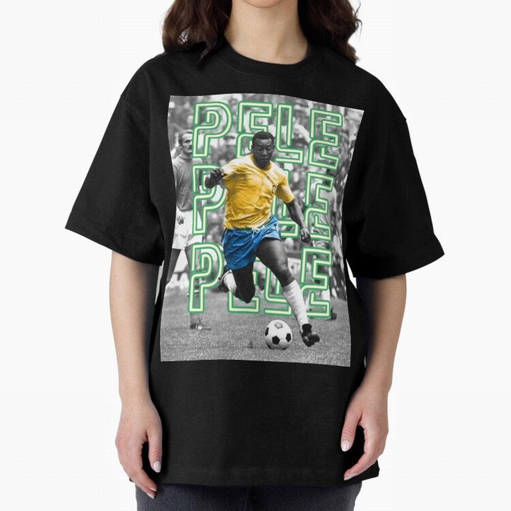 Pele The G.O.A.T. Classic T-Shirt Cheer for Global Football Passion for FIFA World Cup 2026, Connected to Mbappe and Neymar, Brazil, Portugal and Argentina, Vintage Soccer Flavor, Modern Football Stars, National Flags and Final Night Emotion;
