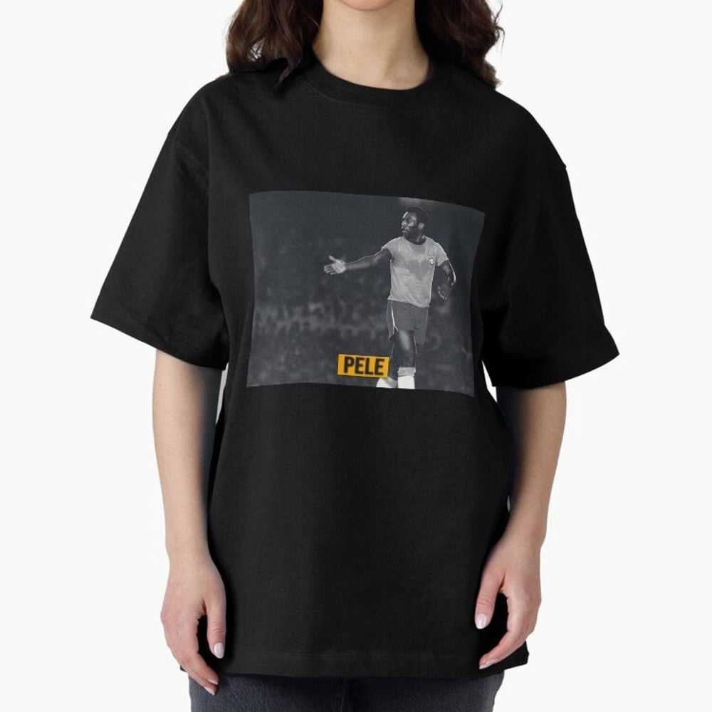 Pele Brazil Player Classic T-Shirt Join Supporters Worldwide for Global Football Passion for FIFA World Cup 2026, Connected to Mbappe and Neymar, Spain and Netherlands, Sports Nostalgia, International Competition, Famous Players and Unforgettable