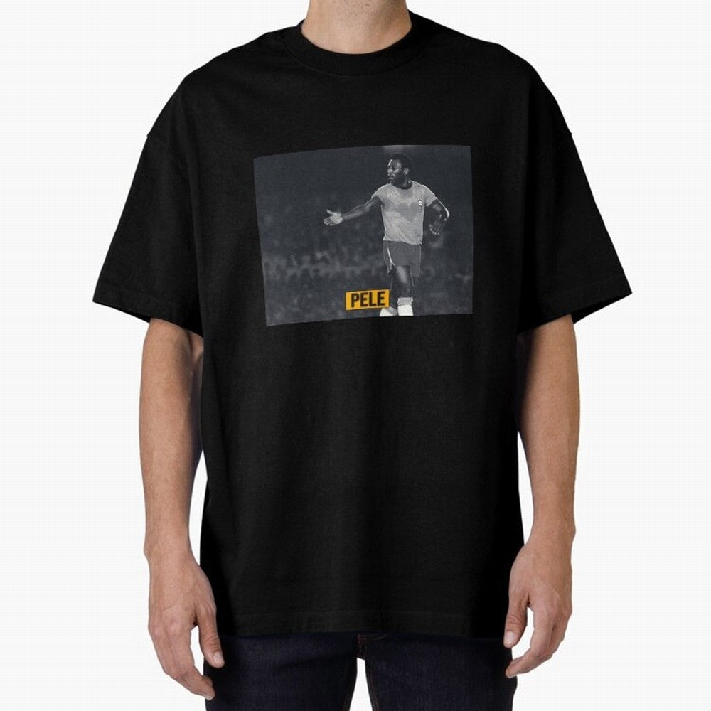 Pele Brazil Player Classic T-Shirt Join Supporters Worldwide for Global Football Passion for FIFA World Cup 2026, Connected to Mbappe and Neymar, Spain and Netherlands, Sports Nostalgia, International Competition, Famous Players and Unforgettable
